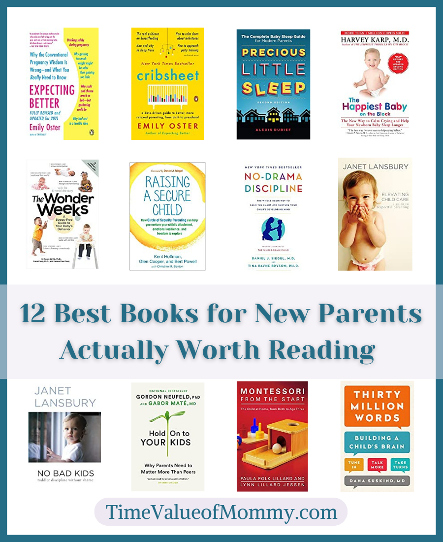 12 Best Books for New Parents Actually Worth Reading - Time Value of Mommy